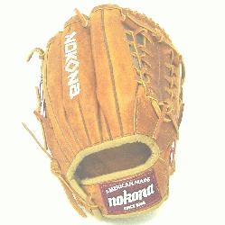 n 11.5 inch baseball glove with modified trap web. Inspired by Nokonas h